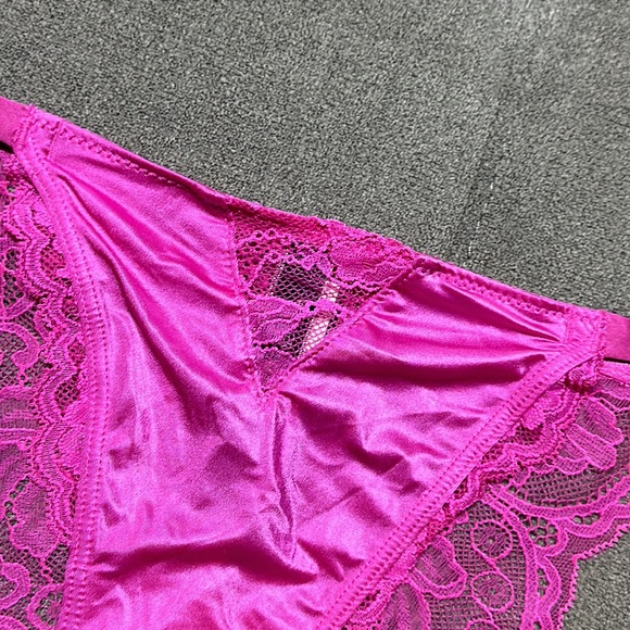 😍😍Victoria’s Secret Micro Lace Shine Strap Cheekini Panty😍😍 - Picture 5 of 8